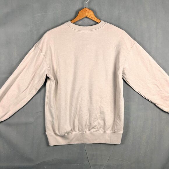 H&M Sweatshirt Kids Boys Size 12/14 Beige Rolling Stones Graphic Crewneck Casual - Picture 4 of 6